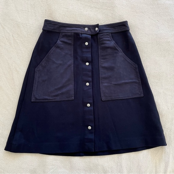 Piper Dresses & Skirts - Piper Suede Aline Skirt Size 10